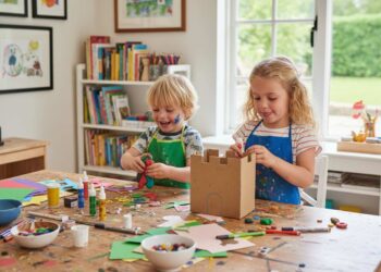 Was fördert Basteln bei Kindern