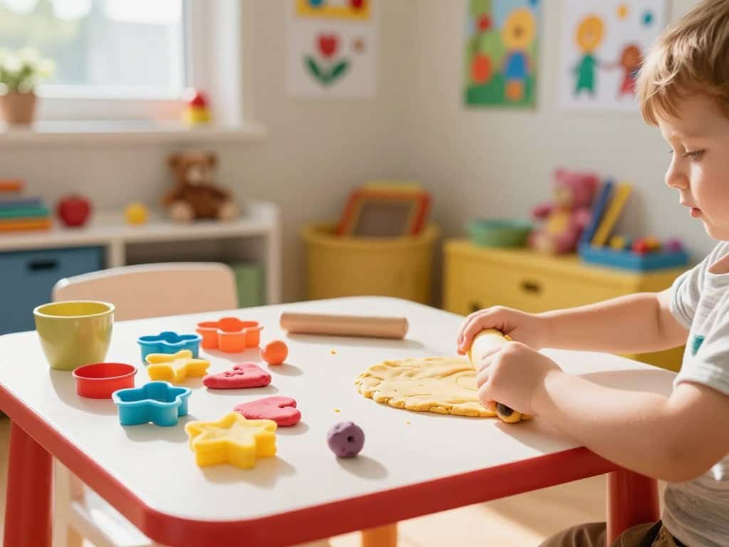 Knetaktivitäten für Kleinkinder im Vorschulalter
