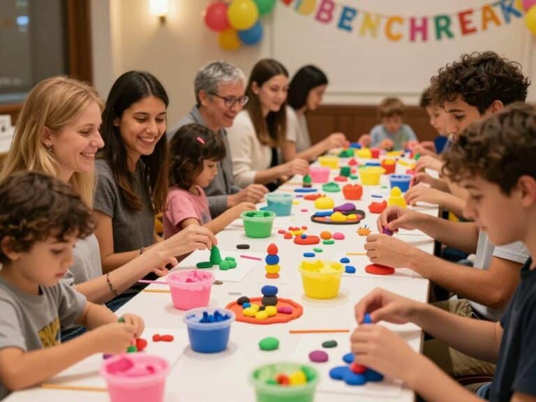 Mehr über den Artikel erfahren Knete-Party-Spiele – Lustige Wettbewerbe und Gemeinschaftsideen mit Knete erleben