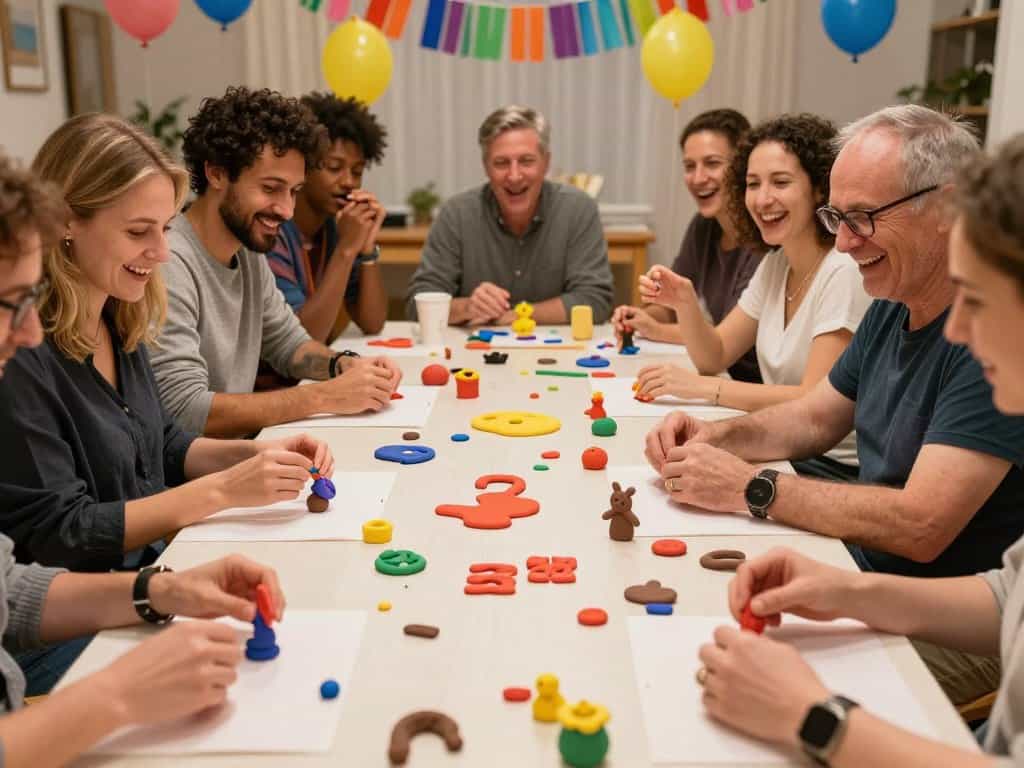 Knete-Ratespiele und kreative Rätselspiele mit Knete