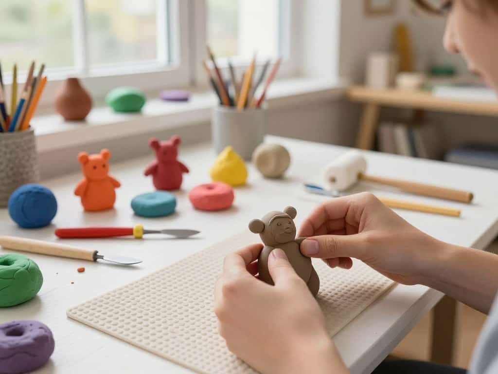 Knete formen grundlegende Techniken für Anfänger