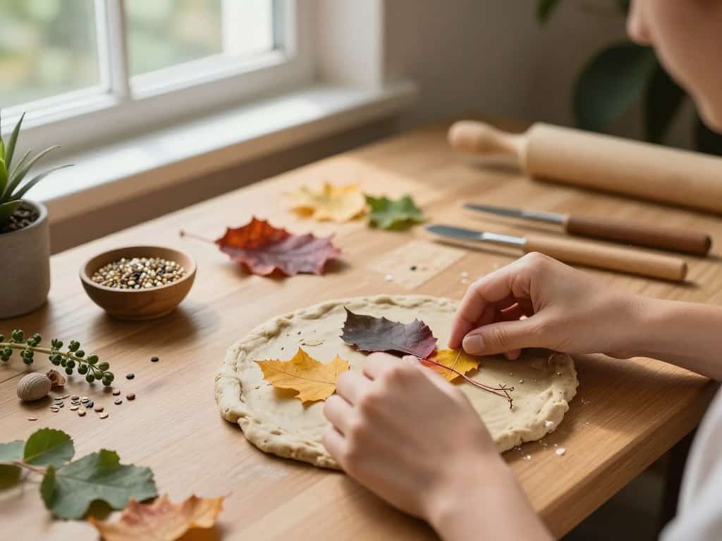 Knettechniken und kreative Methoden mit Naturmaterialien