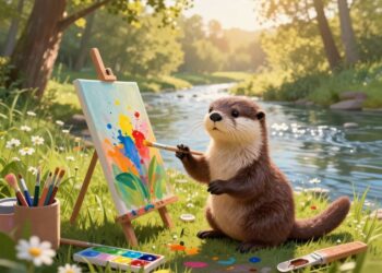 Otter malen