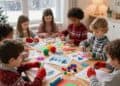 Winterlich Basteln mit Kindern
