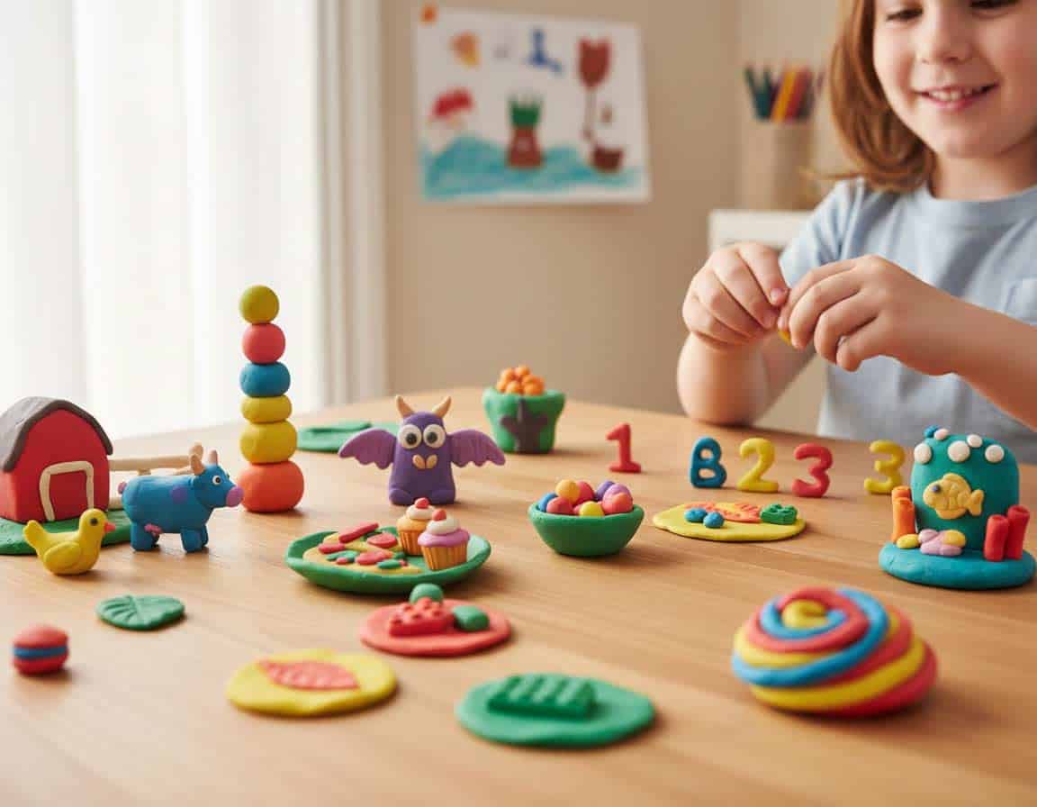 Mit Knete kreativ spielen Mit Knete kreativ spielen
