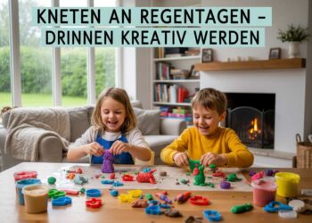 Kneten an Regentagen – Drinnen kreativ werden