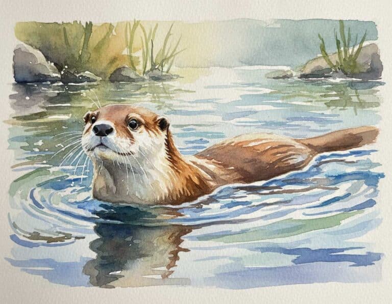 Mehr über den Artikel erfahren Otter malen