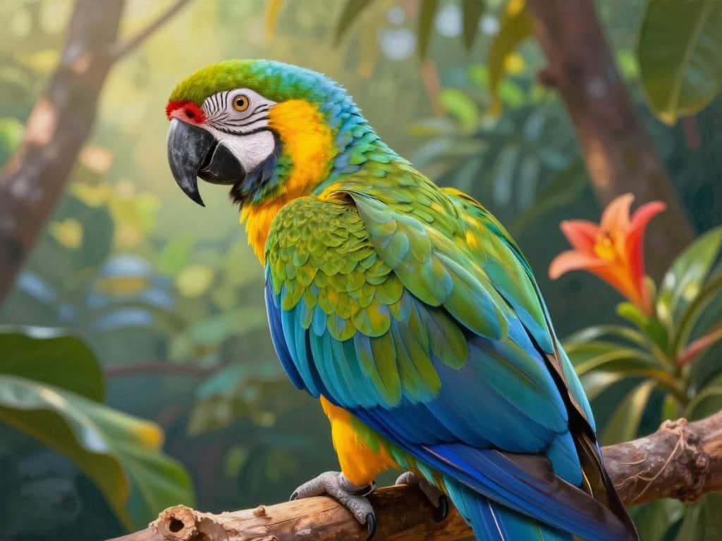 realistische Vogelmalerei Federstruktur malen