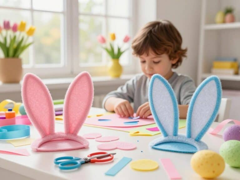 Mehr über den Artikel erfahren Hasenohren basteln für Ostern