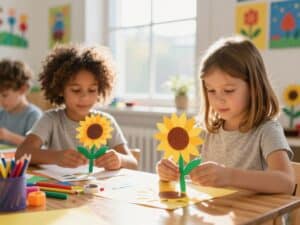 Mehr über den Artikel erfahren Sonnenblume basteln