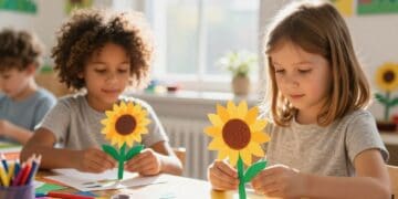 Sonnenblume basteln