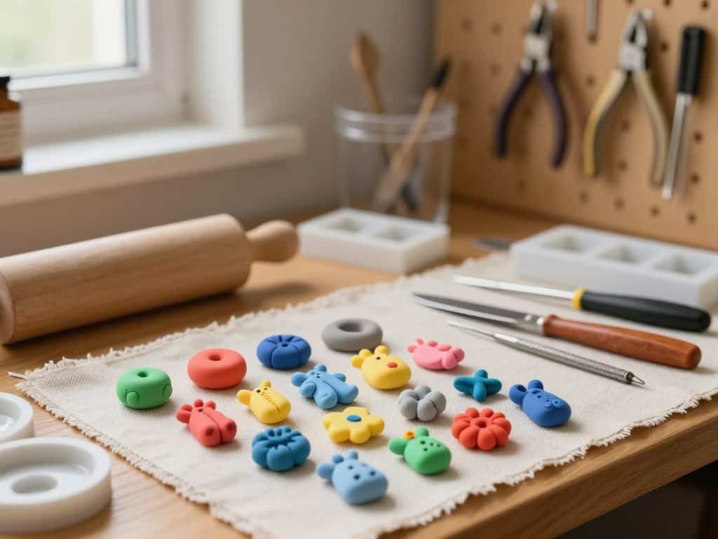 Werkzeuge und Materialien für die Schmuckherstellung