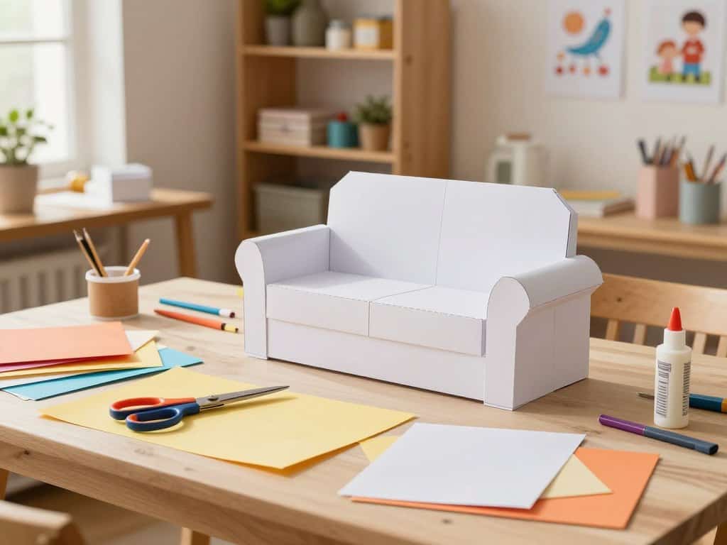 DIY Papiersofa Anleitung für Anfänger