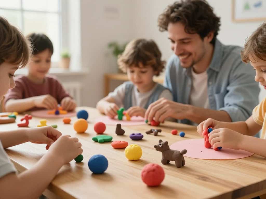 Kreativität entwickeln mit klassischen Knetspielen