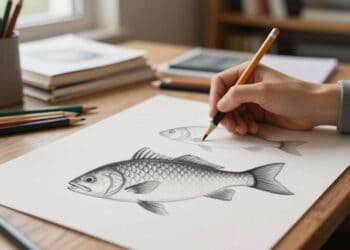 Wie zeichnet man Fisch?