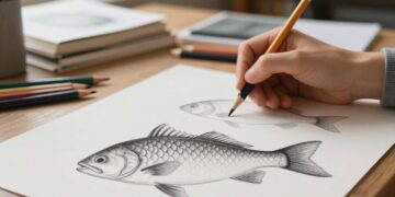 Wie zeichnet man Fisch?