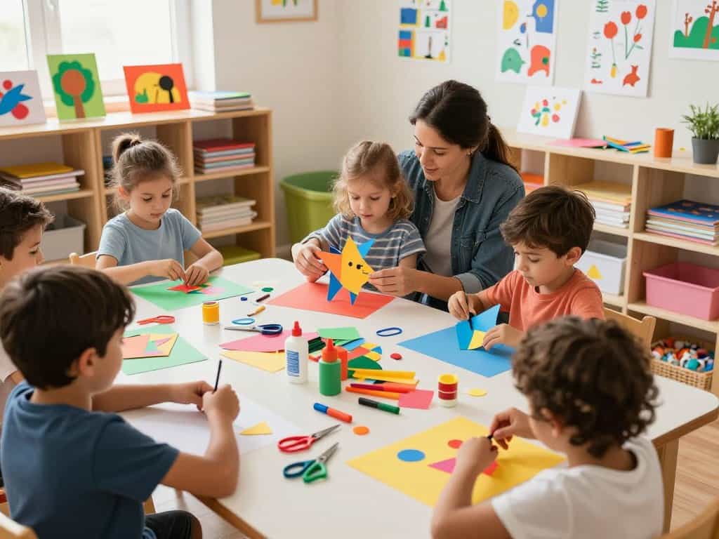 Einfache Bastelideen für Kinder verschiedener Altersgruppen