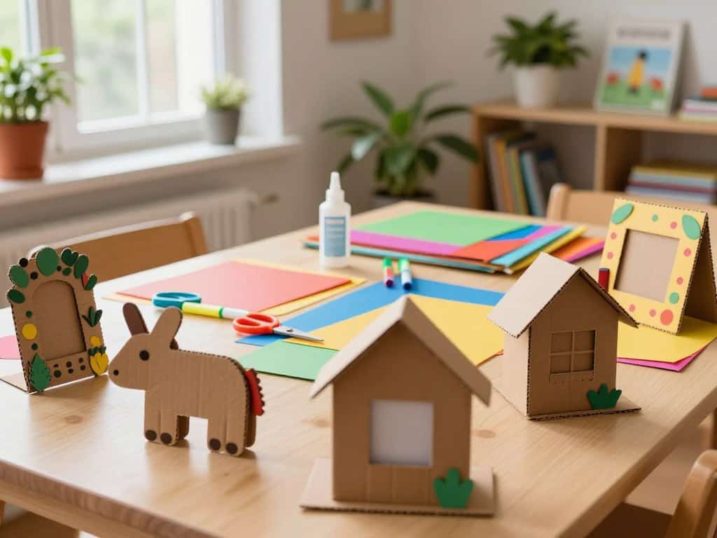 Karton Bastelideen für Anfänger und Kinder