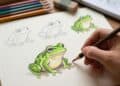 Wie zeichnet man Frosch?