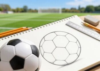 Wie zeichnet man Fußball?